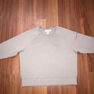 H&M Logg Solid Gray Sweater Women Size XL